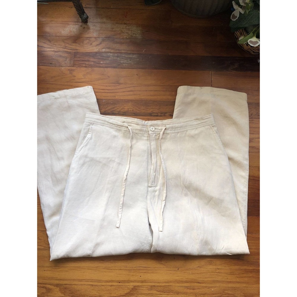 Bachrach Men's /Beige 69 Linen &40 Trancel Dress